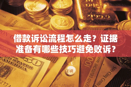 济南借款诉讼流程怎么走？证据准备有哪些技巧避免败诉？