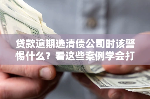 济南贷款逾期选清债公司时该警惕什么？看这些案例学会打翻身仗