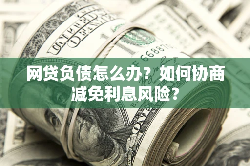 济南网贷负债怎么办？如何协商减免利息风险？