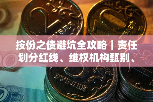 济南按份之债避坑全攻略｜责任划分红线、维权机构甄别、纠纷处理全流程拆解