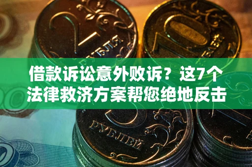 济南借款诉讼意外败诉？这7个法律救济方案帮您绝地反击！