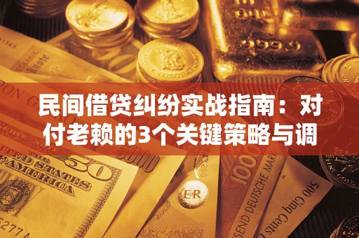 济南民间借贷纠纷实战指南：对付老赖的3个关键策略与调解盲区解析