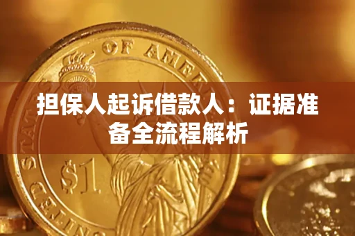 济南担保人起诉借款人：证据准备全流程解析