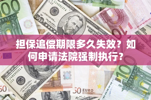 济南担保追偿期限多久失效？如何申请法院强制执行？