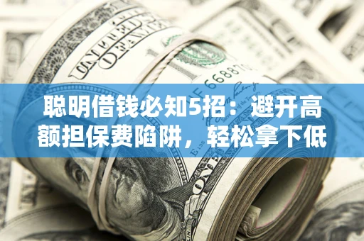 济南聪明借钱必知5招：避开高额担保费陷阱，轻松拿下低息贷款