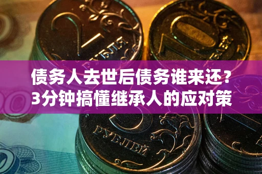 济南债务人去世后债务谁来还？3分钟搞懂继承人的应对策略