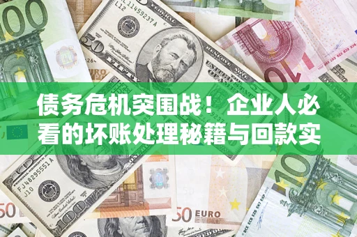 济南债务危机突围战！企业人必看的坏账处理秘籍与回款实战指南