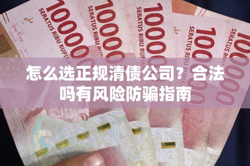 济南怎么选正规清债公司？合法吗有风险防骗指南