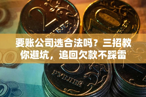济南要账公司选合法吗？三招教你避坑，追回欠款不踩雷